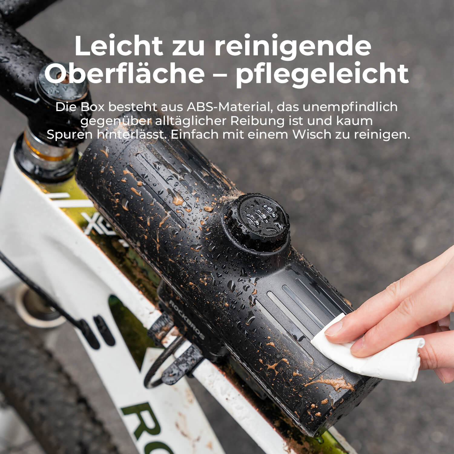 ROCKBROS Rahmen Box Abschließbare Fahrradbox Niemals Verformen/Sicher/Wasserdicht - Fahrradtaschen ROCKBROS - EU - NooMii