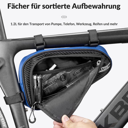 ROCKBROS Rahmentasche wasserdicht Dreieckstasche für MTB & Rennräder 1,2L - Fahrradtaschen ROCKBROS - EU - NooMii