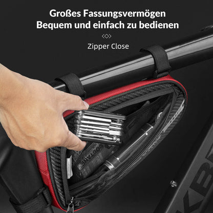 ROCKBROS Rahmentasche wasserdicht Dreieckstasche für MTB & Rennräder 1,2L - Fahrradtaschen ROCKBROS - EU - NooMii