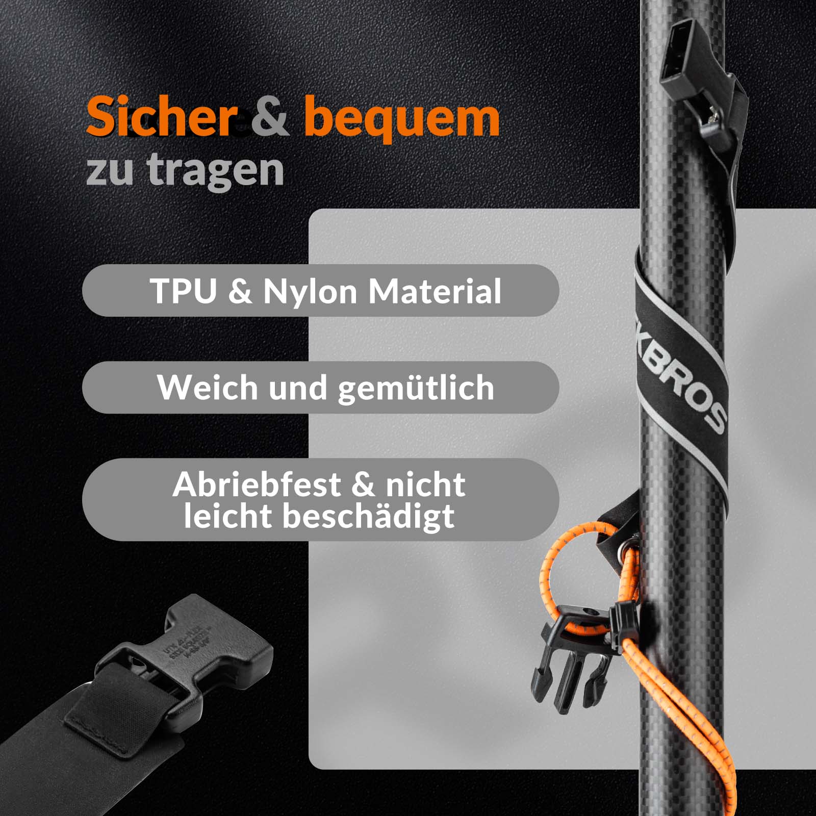 ROCKBROS Reflektorbänder Elastisch Fahrrad Reflektorband 1 Paar - Reflektorbänder ROCKBROS - EU - NooMii