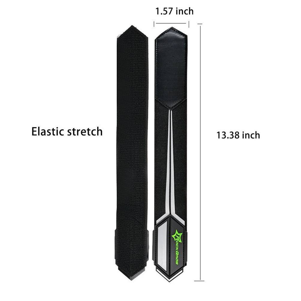 ROCKBROS Reflektorbänder Hosenband mit Klettverschluss 1 Paar Schwarz - Reflektorbänder ROCKBROS - EU - NooMii