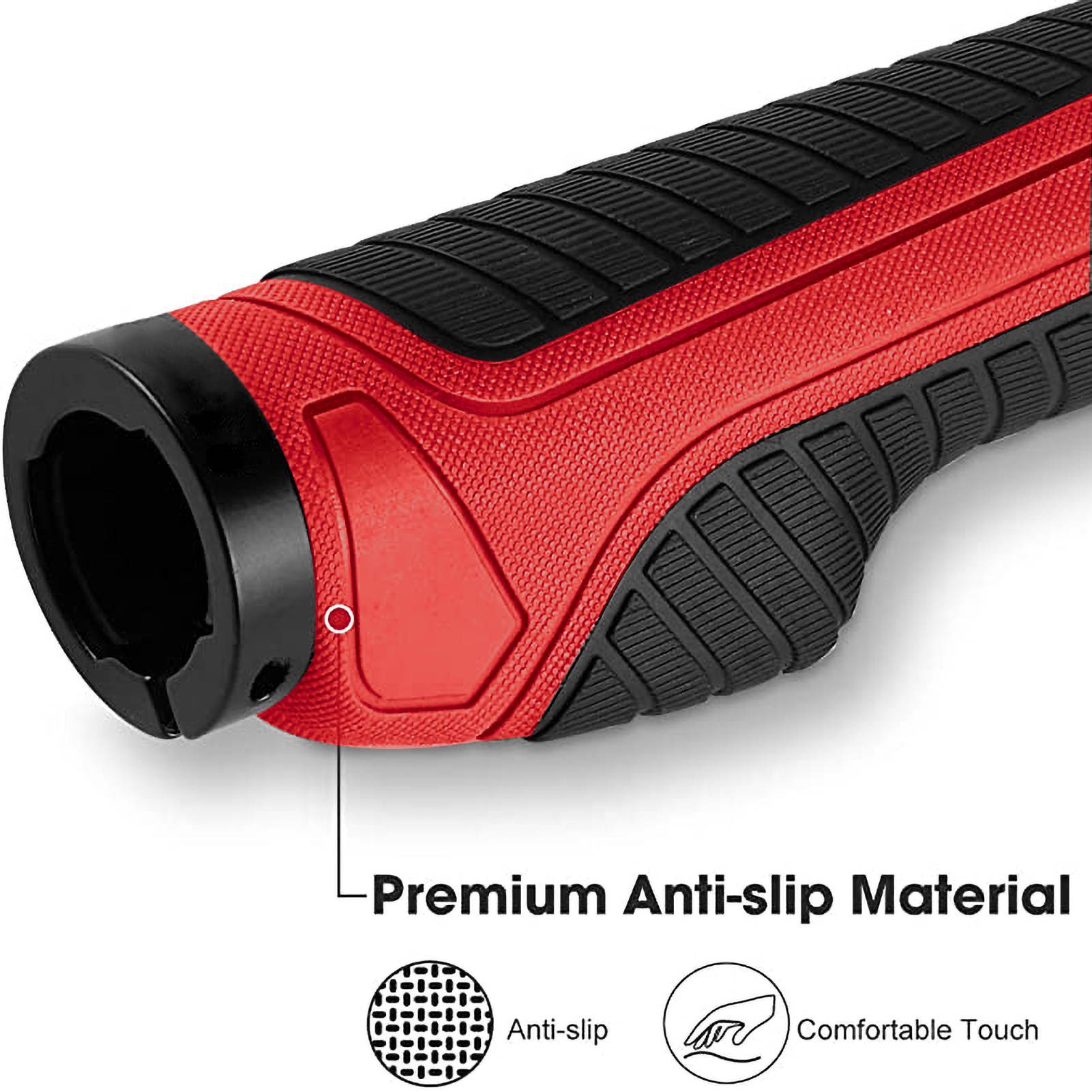 ROCKBROS Rutschfeste Fahrradgriffe aus Gummi mit Lock - on Design für MTB - Fahrradgriffe ROCKBROS - EU - NooMii