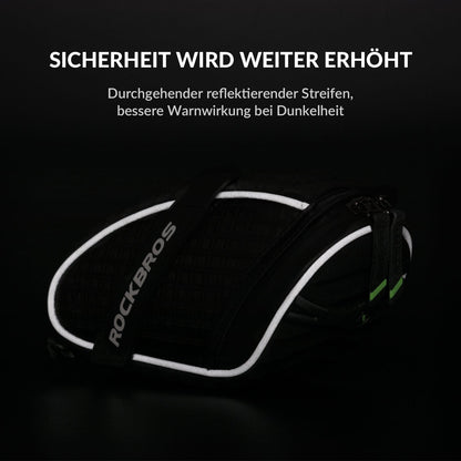 ROCKBROS Satteltaschen Fahrradsitz Taschen mit Rücklichthalter 1L - Fahrradtaschen ROCKBROS - EU - NooMii
