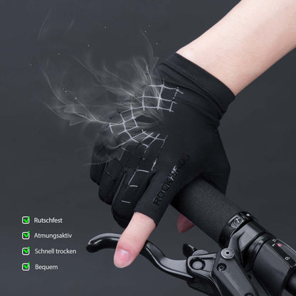 ROCKBROS Sommer atmungsaktive Sport - Radhandschuhe für Männer und Frauen - Fahrradhandschuhe ROCKBROS - EU - NooMii
