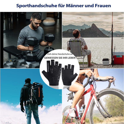 ROCKBROS Sommer atmungsaktive Sport - Radhandschuhe für Männer und Frauen - Fahrradhandschuhe ROCKBROS - EU - NooMii