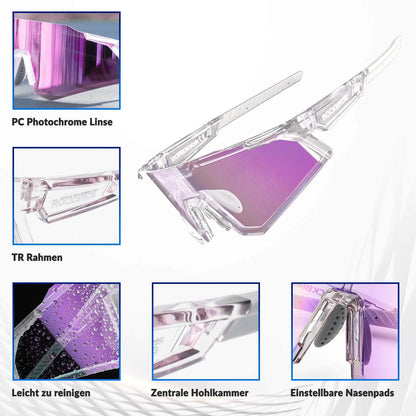 ROCKBROS Sonnenbrille Fahrradbrille Selbsttönend Outdoor UV400 Schutz - Fahrradbrille ROCKBROS - EU - NooMii