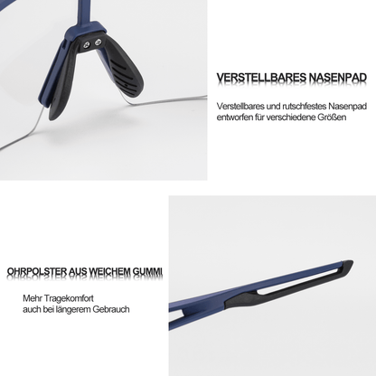 ROCKBROS Sonnenbrille für Männer & Frauen UV - Schutz Fahrradbrille - Fahrradbrille ROCKBROS - EU - NooMii