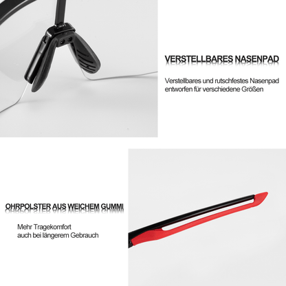 ROCKBROS Sonnenbrille für Männer & Frauen UV - Schutz Fahrradbrille - Fahrradbrille ROCKBROS - EU - NooMii