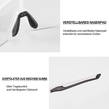 ROCKBROS Sonnenbrille für Männer & Frauen UV - Schutz Fahrradbrille - Fahrradbrille ROCKBROS - EU - NooMii