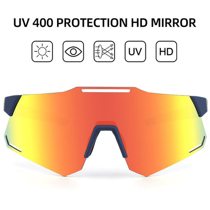 ROCKBROS Sonnenbrille UV400 Schutz Radsportbrille für Damen/ Herren - Fahrradbrille ROCKBROS - EU - NooMii