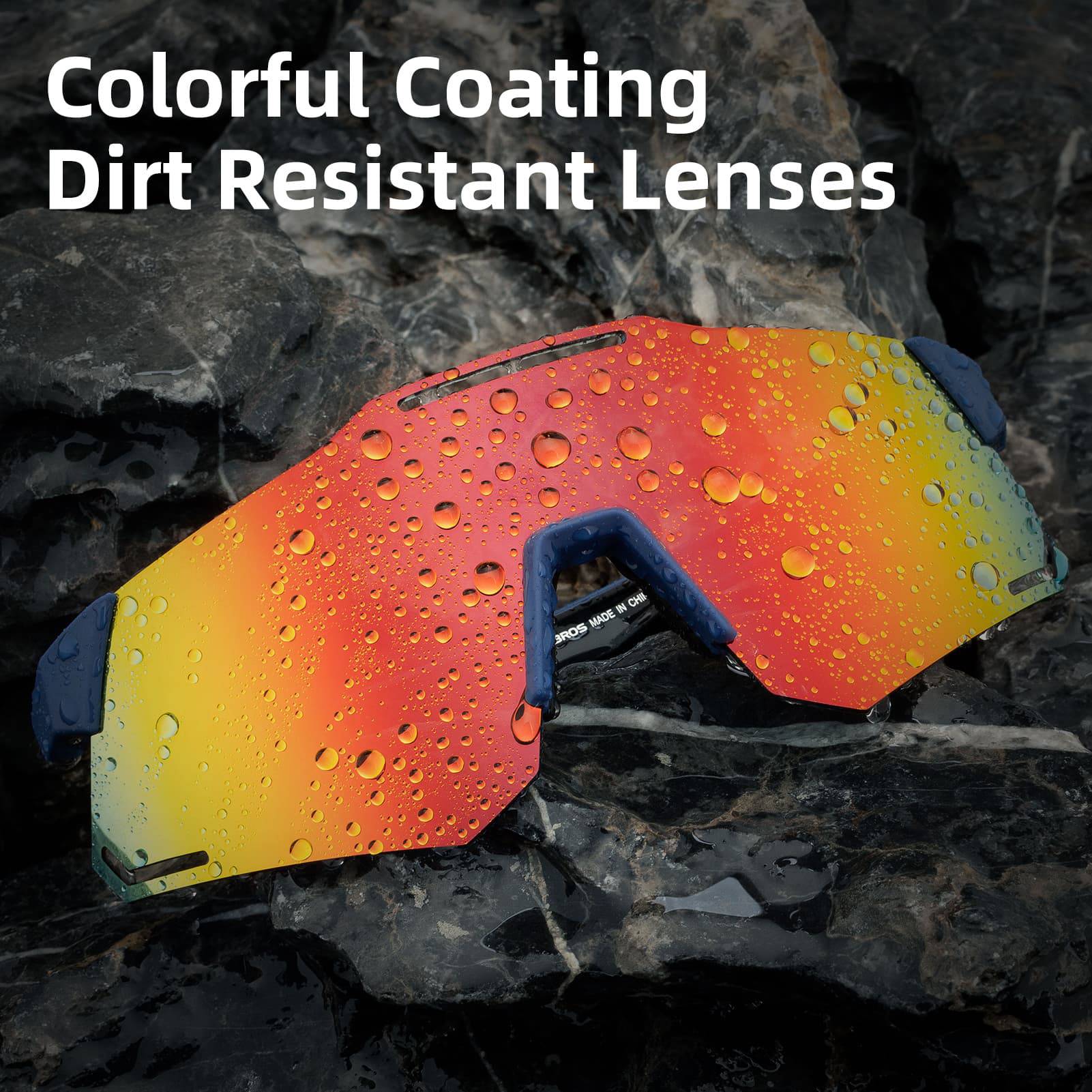 ROCKBROS Sonnenbrille UV400 Schutz Radsportbrille für Damen/ Herren - Fahrradbrille ROCKBROS - EU - NooMii