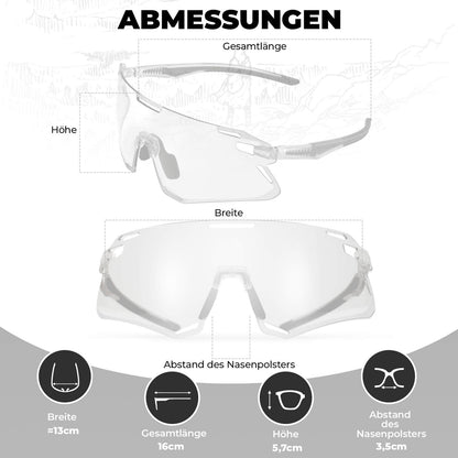 ROCKBROS Sonnenbrille Winddichte Fahrradbrille für Outdoor - Sportarten - Fahrradbrille ROCKBROS - EU - NooMii