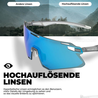 ROCKBROS Sonnenbrille Winddichte Fahrradbrille für Outdoor - Sportarten - Fahrradbrille ROCKBROS - EU - NooMii
