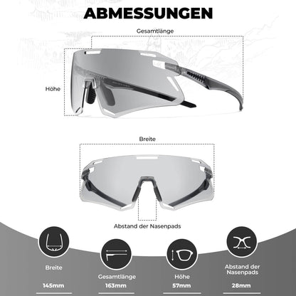 ROCKBROS Sonnenbrille Winddichte Fahrradbrille für Outdoor - Sportarten - Fahrradbrille ROCKBROS - EU - NooMii