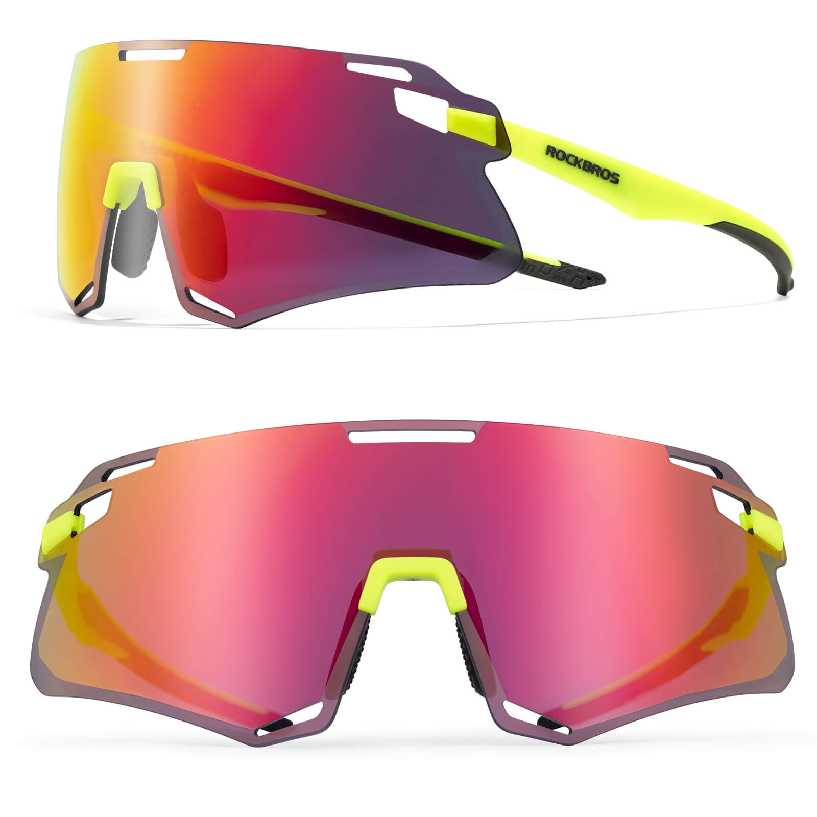 ROCKBROS Sonnenbrille Winddichte Fahrradbrille für Outdoor - Sportarten - Fahrradbrille ROCKBROS - EU - NooMii