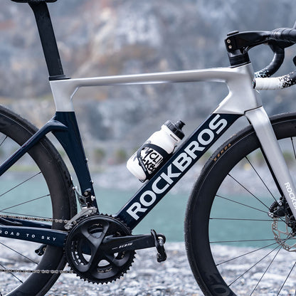 ROCKBROS Sport Trinkflasche 600 ml aus PP5 mit Staubschutzhülle geliefert - Fahrrad Flaschenhalter ROCKBROS - EU - NooMii