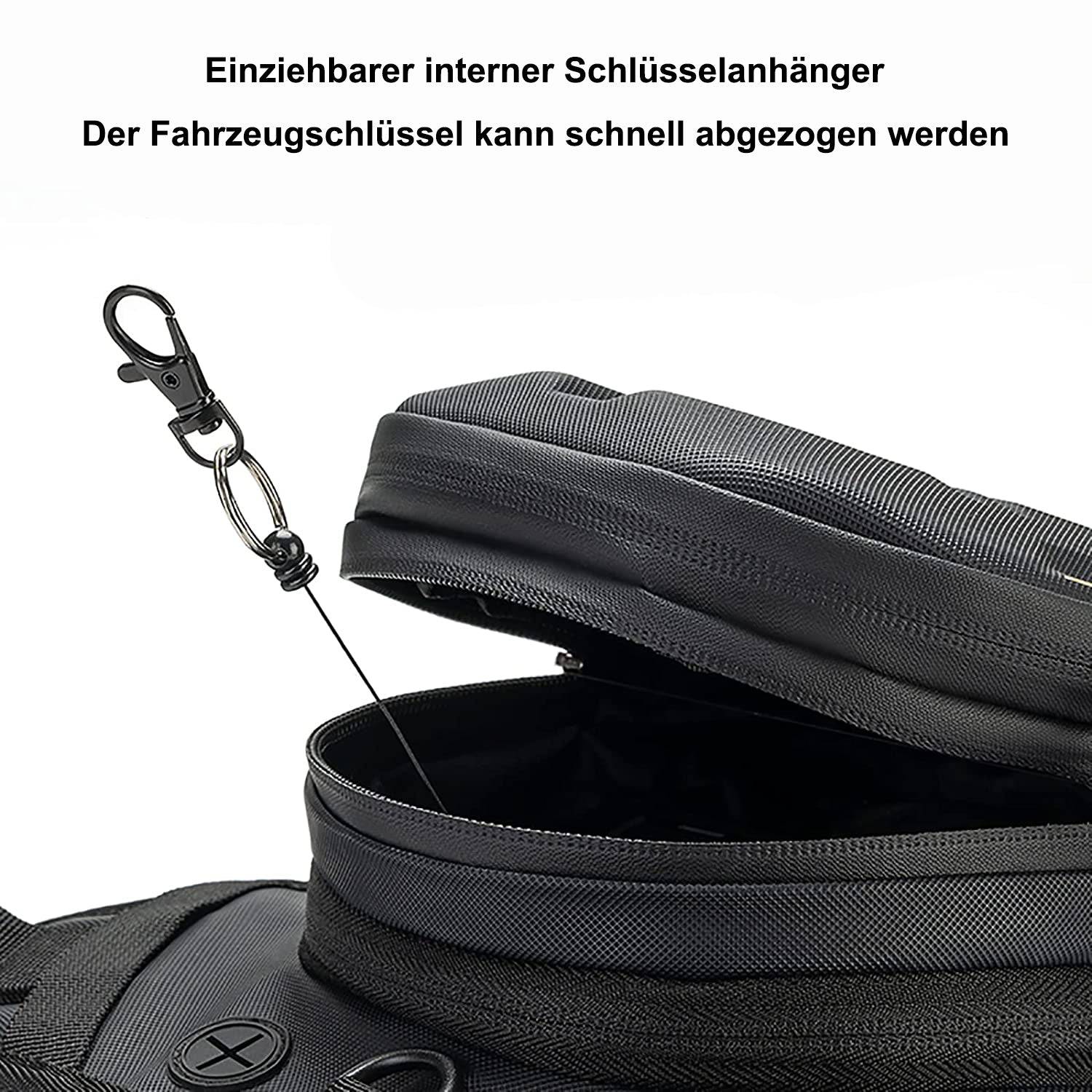 ROCKBROS Tankrucksack Magnet Motorrad Beintasche mit Schultertragegurt - Motorradtaschen ROCKBROS - EU - NooMii