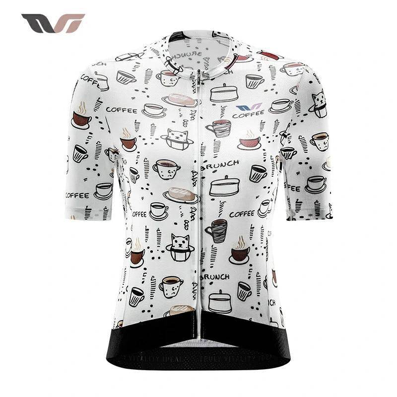 ROCKBROS TVI Damen - Frühstücksclub Schnelltrocknendes Radtrikot - Fahrradtrikot ROCKBROS - EU - NooMii