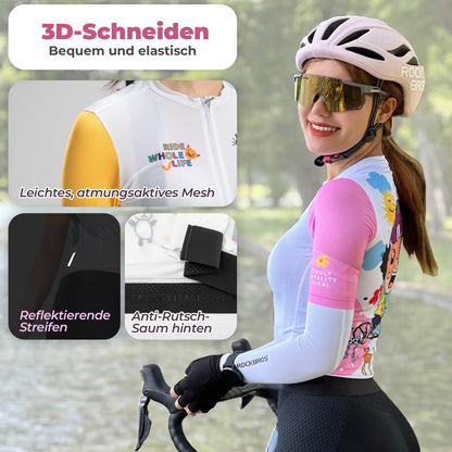 ROCKBROS TVI Damen Kurzarm - Radtrikot Fahrradbekleidung Schnelltrocknend - Fahrradtrikot ROCKBROS - EU - NooMii