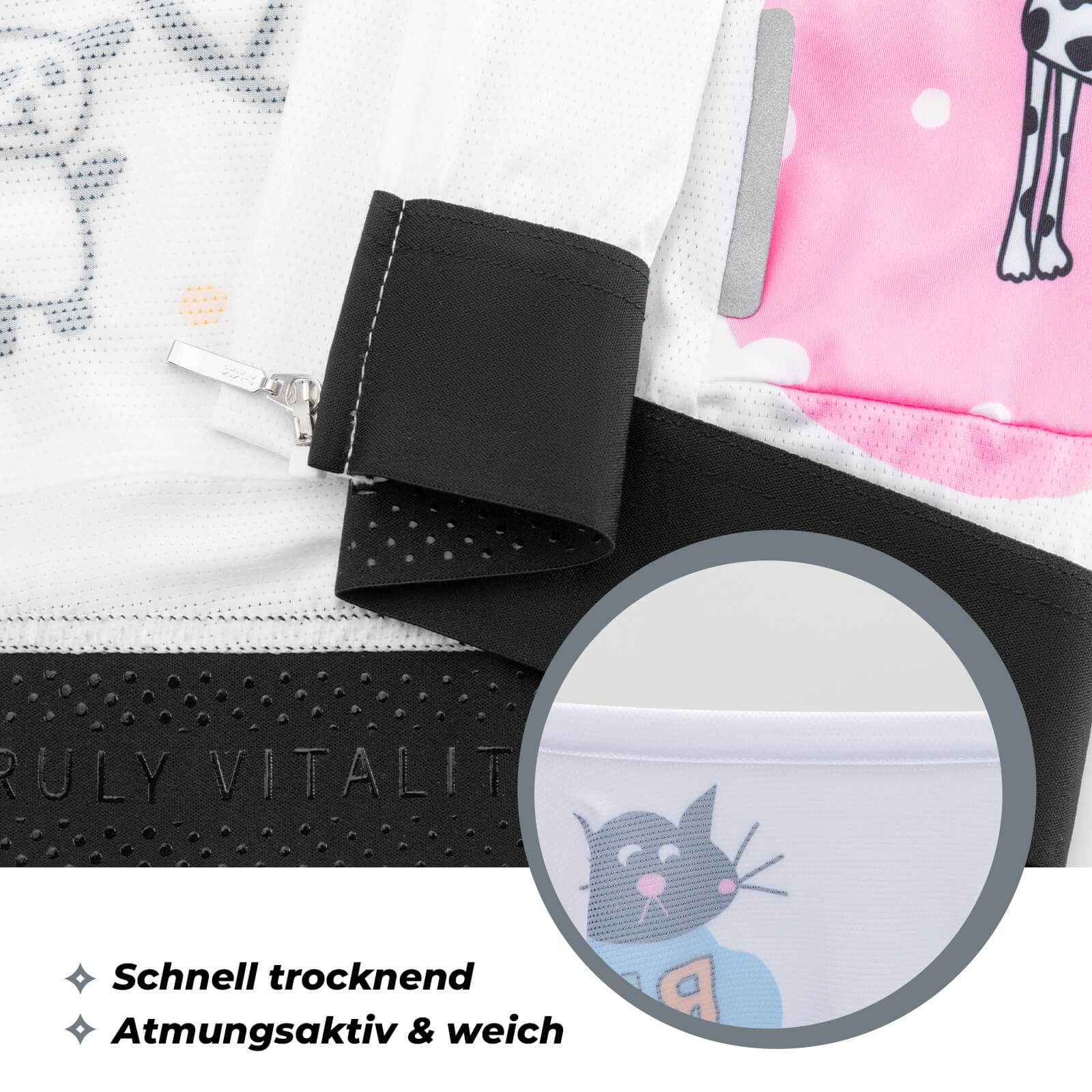 ROCKBROS TVI Damen Kurzarm - Radtrikot Fahrradbekleidung Schnelltrocknend - Fahrradtrikot ROCKBROS - EU - NooMii