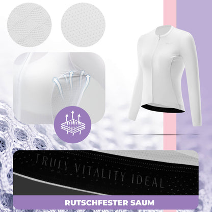 ROCKBROS TVI Damen Langarm - Radtrikot Fahrradbekleidung für MTB & Rennrad - Fahrradtrikot ROCKBROS - EU - NooMii