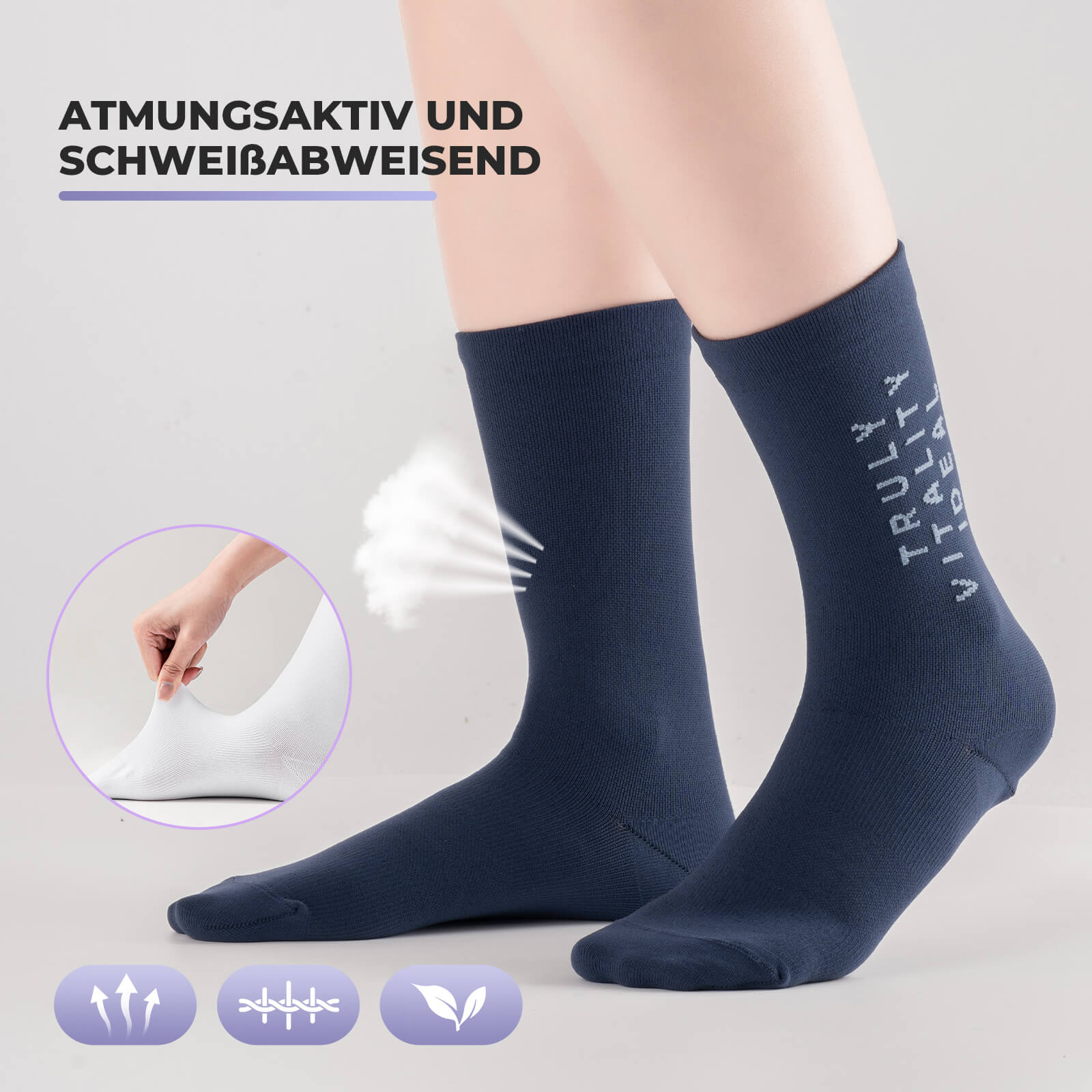 ROCKBROS TVI Damen Sportsocken Atmungsaktive Fahrradsocken Sommer - Fahrradsocken ROCKBROS - EU - NooMii