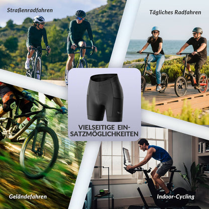 ROCKBROS TVI Radlerhose Damen Gepolstert mit Tasche Atmungsaktive - Fahrradhose ROCKBROS - EU - NooMii