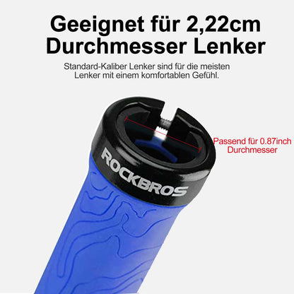 ROCKBROS Ultra - Leicht Fahrradgriffe aus Gummi mit Aluminium Lock - on Design - Fahrradgriffe ROCKBROS - EU - NooMii