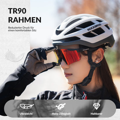 ROCKBROS Ultraleicht Fahrradbrille Polarisierte Sonnenbrille mit UV400 - Schutz - Fahrradbrille ROCKBROS - EU - NooMii