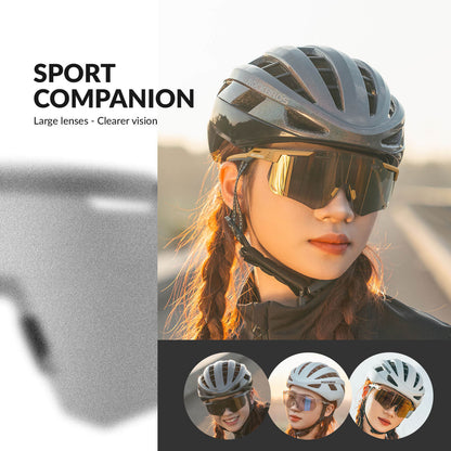ROCKBROS Ultraleicht Fahrradbrille Selbsttönende Sonnenbrille mit UV400 - Schutz - Fahrradbrille ROCKBROS - EU - NooMii