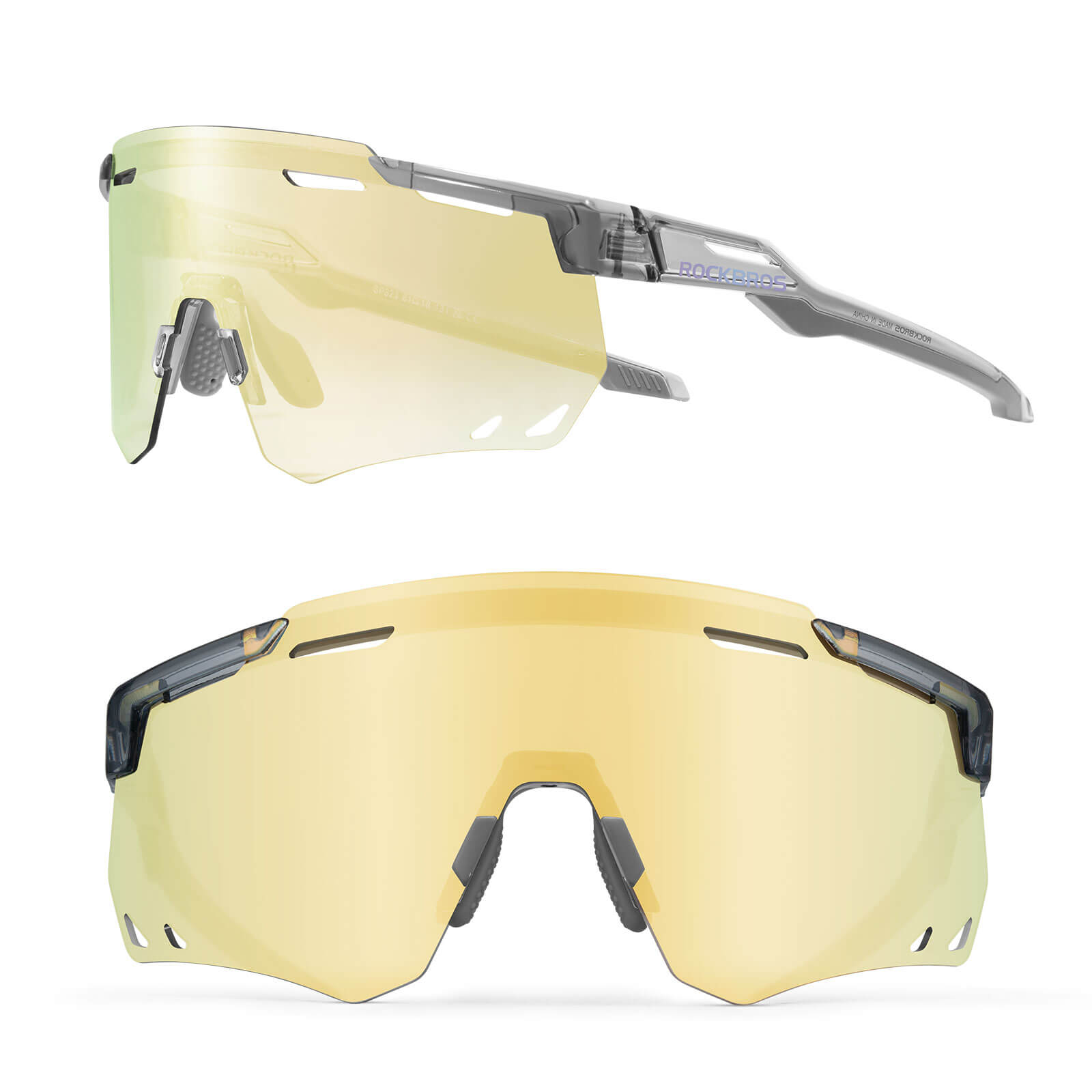 ROCKBROS Ultraleicht Fahrradbrille Selbsttönende Sonnenbrille mit UV400 - Schutz - Fahrradbrille ROCKBROS - EU - NooMii