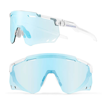 ROCKBROS Ultraleicht Fahrradbrille Selbsttönende Sonnenbrille mit UV400 - Schutz - Fahrradbrille ROCKBROS - EU - NooMii