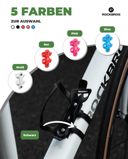 ROCKBROS Universal Flaschenhalter für Fahrrad Kein Stanzen Basis für Umbau - Fahrrad Flaschenhalter ROCKBROS - EU - NooMii