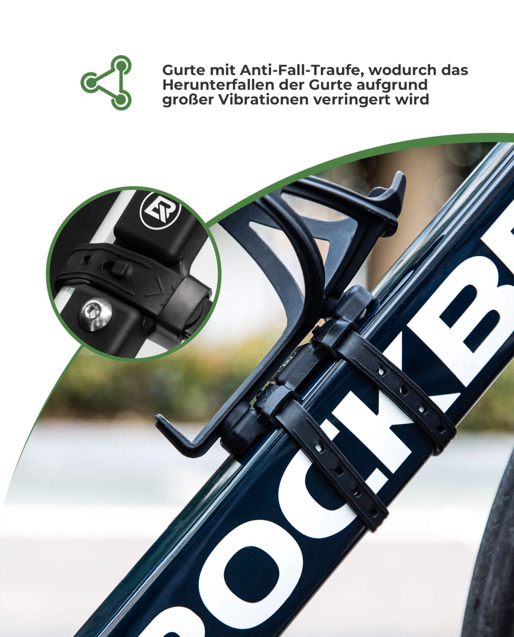ROCKBROS Universal Flaschenhalter für Fahrrad Kein Stanzen Basis für Umbau - Fahrrad Flaschenhalter ROCKBROS - EU - NooMii