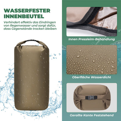 ROCKBROS Wanderrucksack Wasserdicht Split 2 in 1 Rucksack für Fahrrad 24L - Rucksack ROCKBROS - EU - NooMii