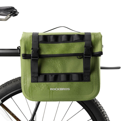 ROCKBROS Wasserdicht Fahrrad Gepäckträgertasche mit Schultergurt hinten 15L - Fahrradtaschen ROCKBROS - EU - NooMii
