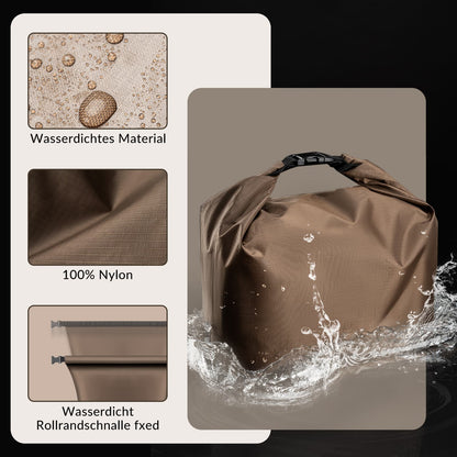 ROCKBROS Wasserdicht Lenkertasche Abnehmbar Fahrradkorb ca.5,5L - Fahrradtaschen ROCKBROS - EU - NooMii