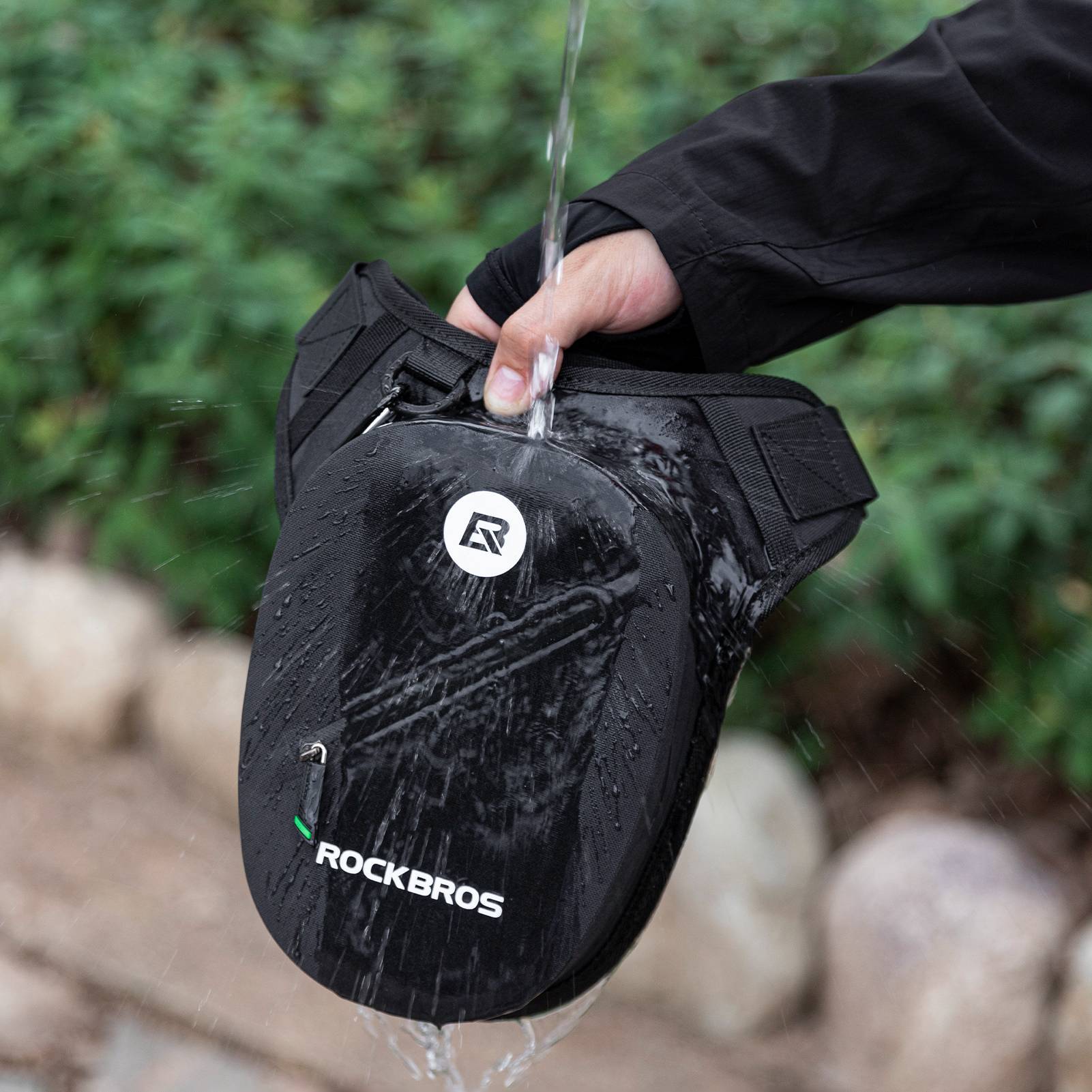 ROCKBROS Wasserdichte Beintasche für Motorrad Damen/Herren Schwarz - Motorradtaschen ROCKBROS - EU - NooMii