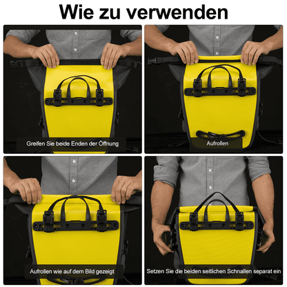 ROCKBROS Wasserdichte Gepäckträgertasche 12 - 16L - Fahrradtaschen ROCKBROS - EU - NooMii