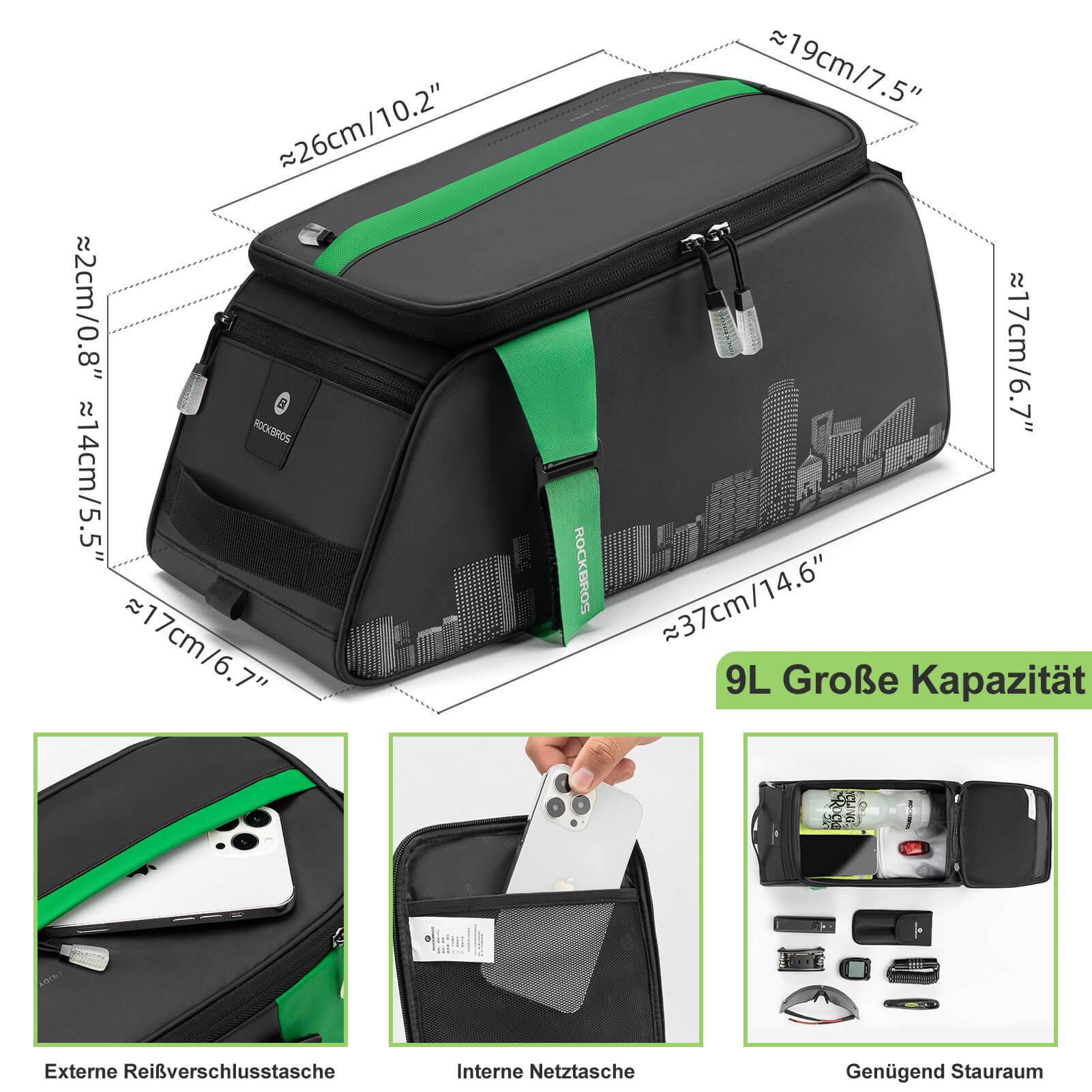 ROCKBROS Wasserdichte Gepäckträgertasche Für Fahrrad - Fahrradtaschen ROCKBROS - EU - NooMii