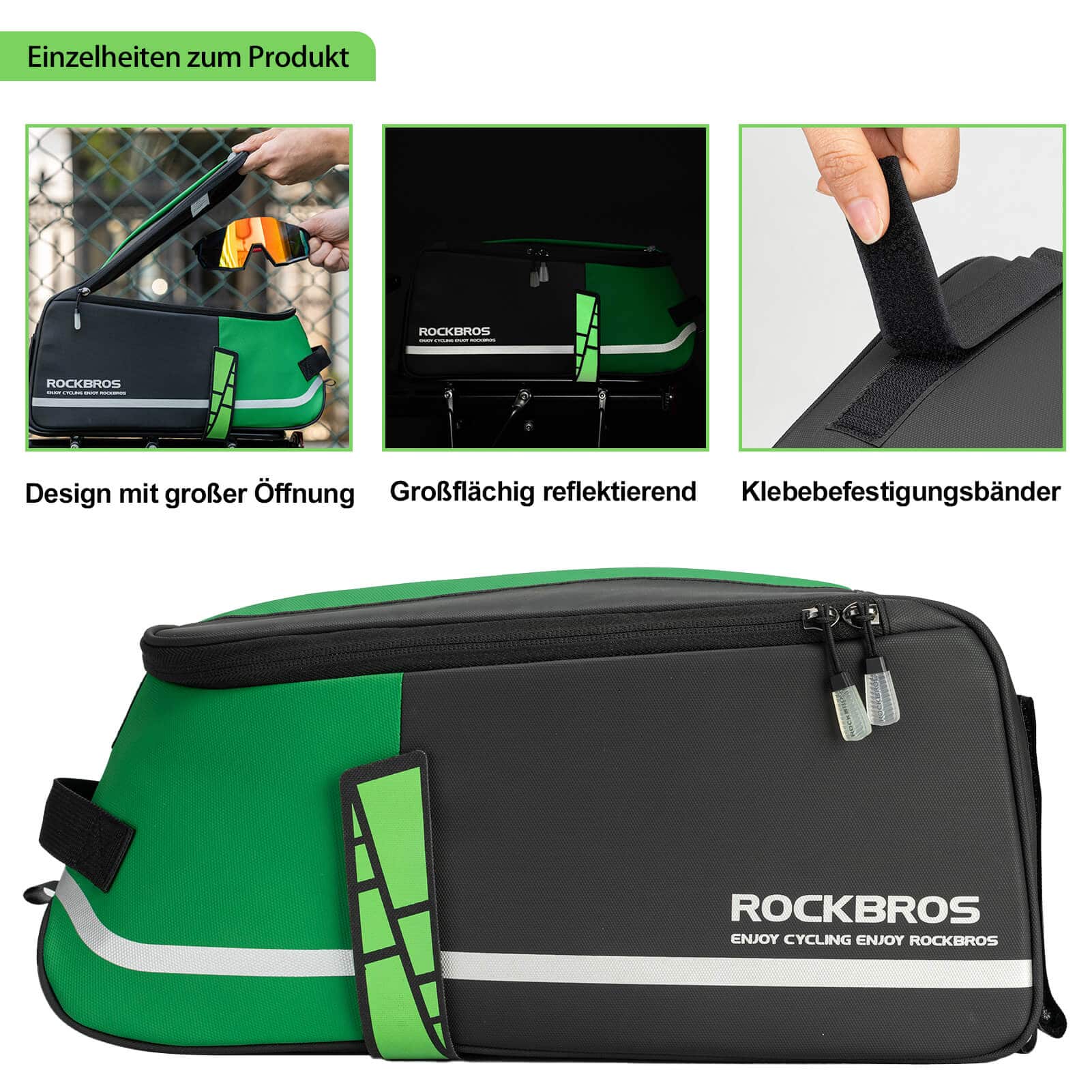 ROCKBROS Wasserdichte Gepäckträgertasche Für Fahrrad - Fahrradtaschen ROCKBROS - EU - NooMii