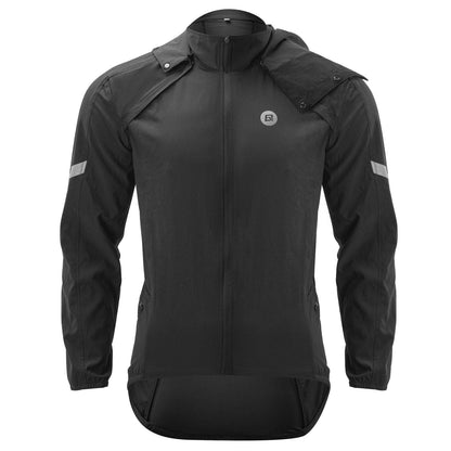 ROCKBROS Winddichte Fahrrad Jacke mit abnehmbarem Ärmel Softshelljacke - Fahrradjacke ROCKBROS - EU - NooMii