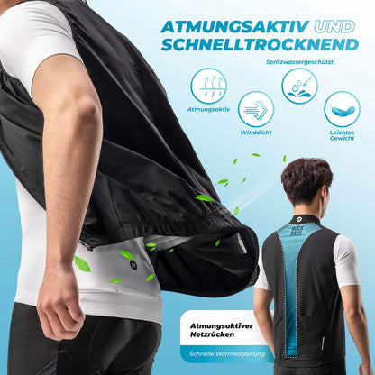 ROCKBROS Windweste Radsport Warnweste Ärmellose - Fahrradjacke ROCKBROS - EU - NooMii
