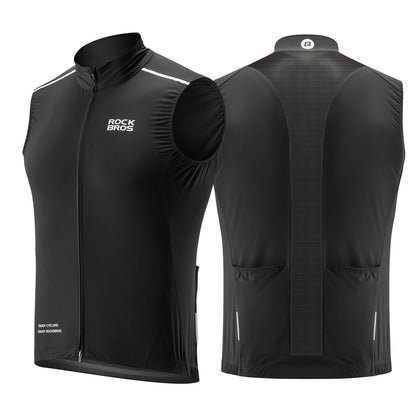ROCKBROS Windweste Radsport Warnweste Ärmellose - Fahrradjacke ROCKBROS - EU - NooMii
