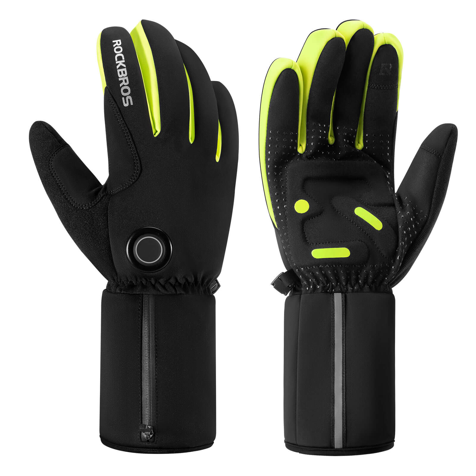 ROCKBROS Winter Beheizte Fahrradhandschuhe Touchscreen Handschuhe M - 2XL - Fahrradhandschuhe ROCKBROS - EU - NooMii