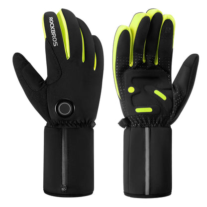 ROCKBROS Winter Beheizte Fahrradhandschuhe Touchscreen Handschuhe M - 2XL - Fahrradhandschuhe ROCKBROS - EU - NooMii