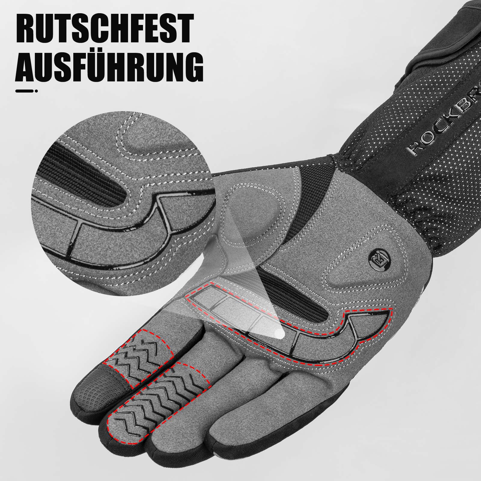 ROCKBROS Winter Beheizte Fahrradhandschuhe Wiederaufladbare Handschuhe M - XL - Fahrradhandschuhe ROCKBROS - EU - NooMii