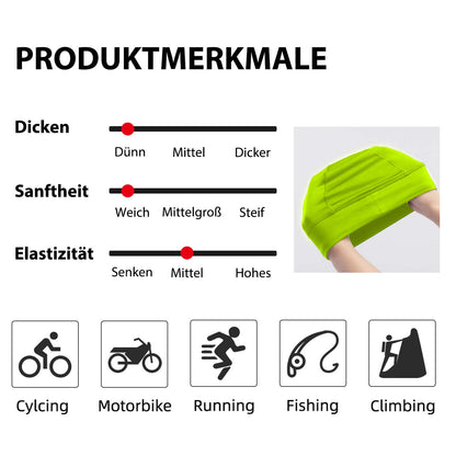 ROCKBROS Winter Fahrrad Mütze Helm Unterziehmütz Unisex