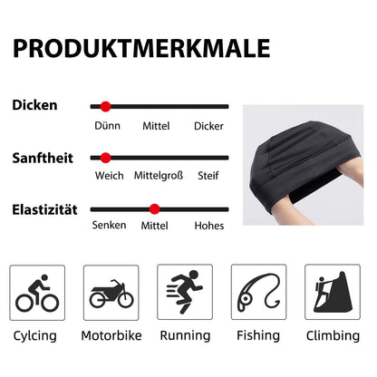 ROCKBROS Winter Fahrrad Mütze Helm Unterziehmütz Unisex - Fahrrad Mütze ROCKBROS - EU - NooMii