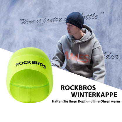 ROCKBROS Winter Fahrrad Mütze Helm Unterziehmütz Unisex - Fahrrad Mütze ROCKBROS - EU - NooMii